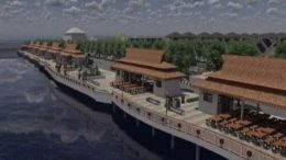 Desain Awal Rencana Pembangunan Anjungan Makasar Timur