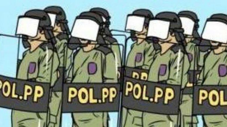 Ilustrasi Satpol PP