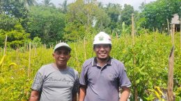 Kadis Pertanian Kota Ternate Bersama Petani