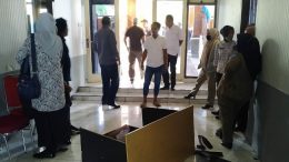 Kondisi Ruangan Saat Satpol Ngamuk