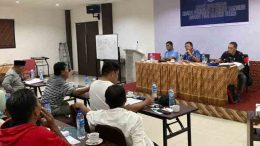 Rapat koordinasi yang dilakukan