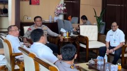 Wali Kota Silaturahmi Ke Polda Malut