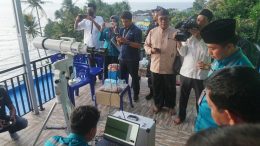 Proses Pemantauan Hilal (Foto Kominfo)