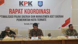 Rakor KPK Dengan Pemerintah Kota Ternate (Rere Kominfo)