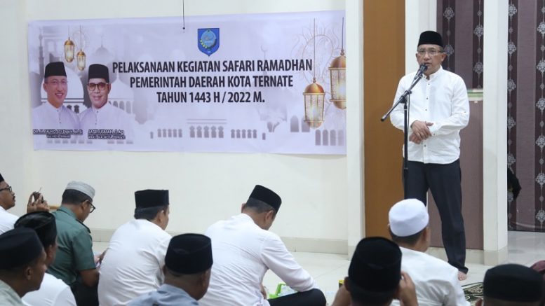 Wali Kota Saat Canangkan Safari Ramadhan (Bucek Humas)