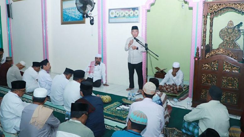 Wali Kota Saat Syukuran Satu Tahun (Ongki Pemkot)