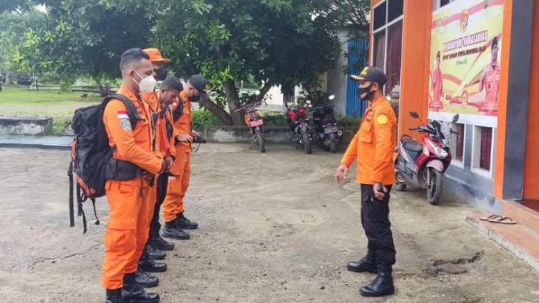 Tim Unit Basarnas Morotai Persiapan Lakukan Pencarian (Foto Basarnas)