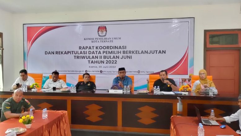 Rakor Rekapitulasi Data Pemilih Berkelanjutan
