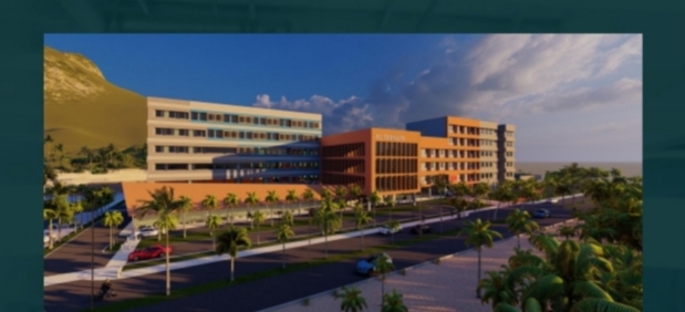 Desain Rumah Sakit Saat Dipresentasikan PT. Wika ke DPRD Ternate