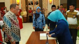 Pelantikan Bunda Literasi Kota Ternate (Foto: Ongki Humas)