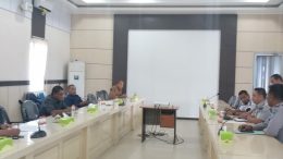 Rapat Pembahasan Tarif Angkutan Antara Dishub dan Komisi I DPRD