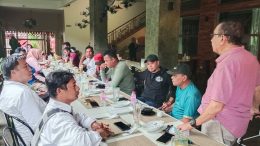 Suasana Rapat Pengurus PWI Malut