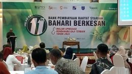 Dirut BPRS Risdan Harly Saat Menyampaikan Sambutan