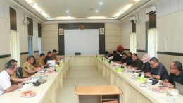 Rapat Konsultasi Wali Kota dan DPRD Ternate (Dok. Humas)