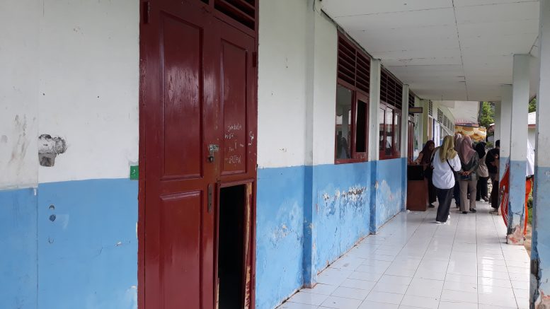 Fasilitas SMP 3 Ternate yang Mulai Rusak