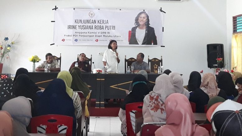 Kunjungan Kerja Anggota Komisi V DPR RI Irine Yusiana Roba Putri