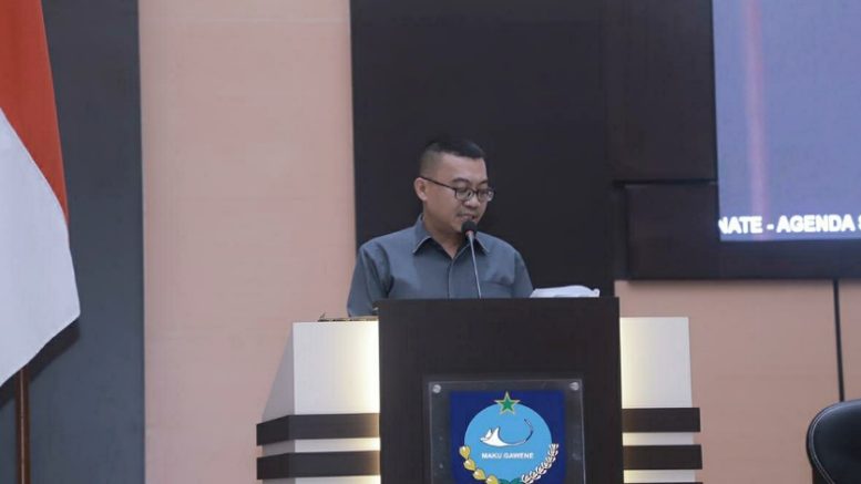 Jubir Banggar Junaidi Bachrudin (dok. Humas)