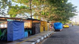 Lapak Pedagang Mangga Dua Ternate yang Bakal Ditata