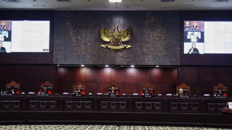 Sidang Mahkamah Konstitu (istimewa)