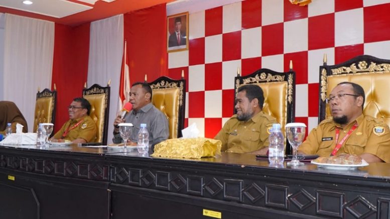 Rapat Evaluasi Yang Dipimpin Wawali Tikep