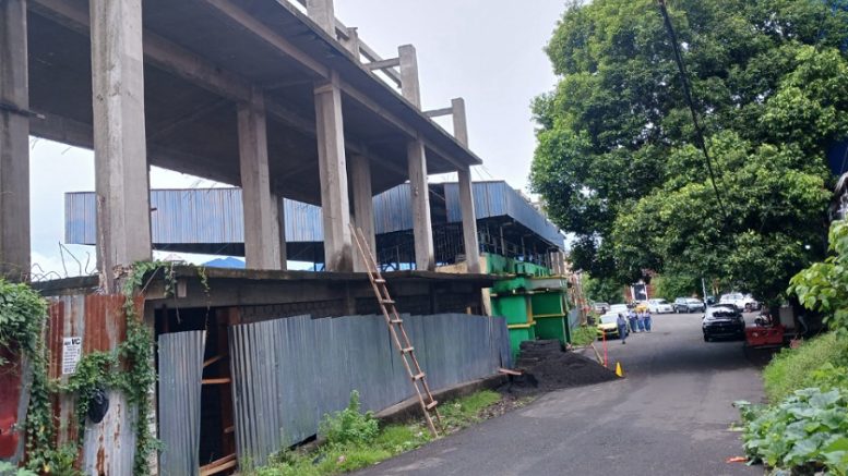 Tribun Utara Stadion Gelora Kie Raha