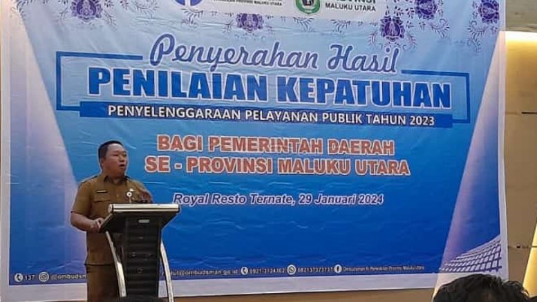 Sekda Kota Ternate Rizal Marsaoly