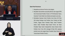 Pembacaan Amar Putusan