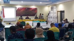 Suasana Rapat Pleno di Ternate Utara