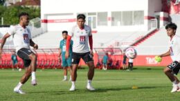 Tim Malut United Saat Menjalani Latihan