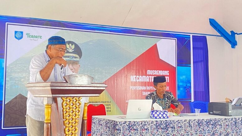 Pelaksanaan Musrenbang Kecamatan Moti