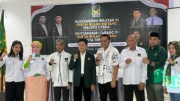 Ahmad Djabid Bersama Pengurus PBB Malut