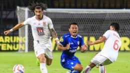 Aksi Chino Saat Pertemuan Pertama Melawan Persib