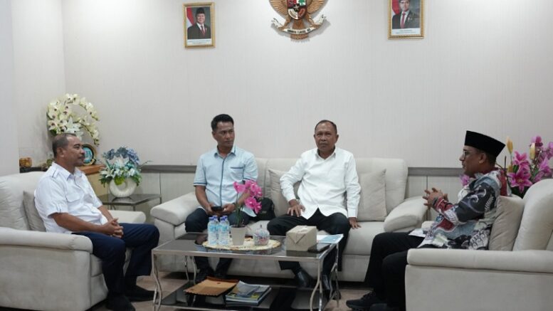 Audensi PLN UIW MMU Bersama Bupati Malteng