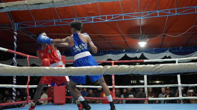 Para Atlet Tinju Kota Ternate Yang Bersaing di Ternate Boxing Open Tournamen