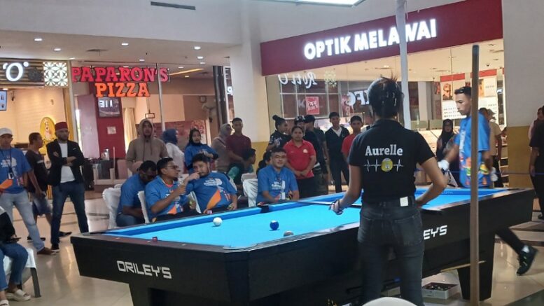 Pertandingan Biliar Untuk Seleksi Atlet Porprov