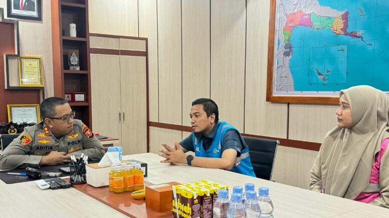 Audensi Dengan Kapolres Halteng