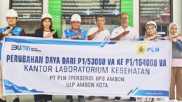 PLN UP3 Ambon Lakukan Perubahan Daya