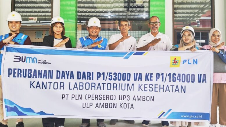 PLN UP3 Ambon Lakukan Perubahan Daya
