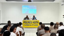 PLN UP3 Ambon Lakukan Sosialisasi di Polresta Ambon