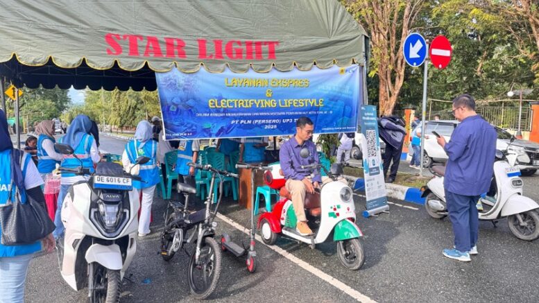 Layanan PLN di HUT Kota Tual