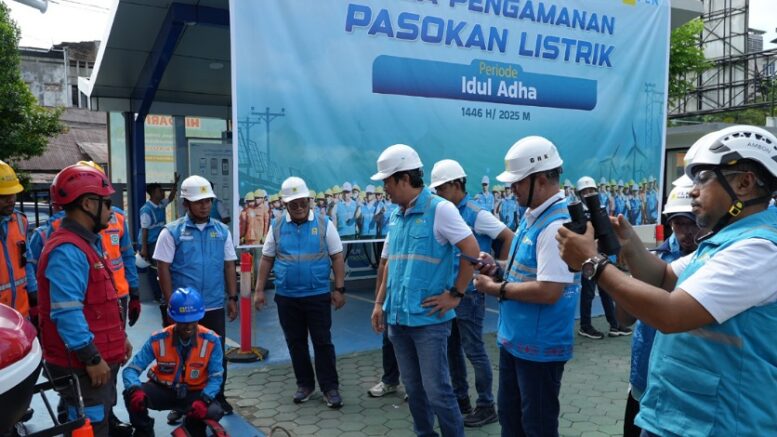Siaga Pengamanan Pasokan Listrik Idul Adha