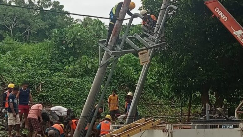 Pemulihan Listrik di Tidore