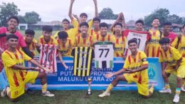 IMTF U-15 Saat Menjuarai Piala Suratin U-15 Zona Maluku Utara