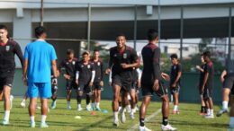 Malut United Saat Latihan di JIS
