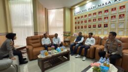 Koordinasi PLN dengan Kapolres Ternate