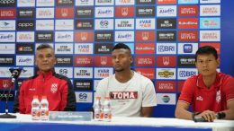Konferensi Pers Malut United