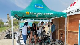 Stan Pameran PLN UP3 Sofifi
