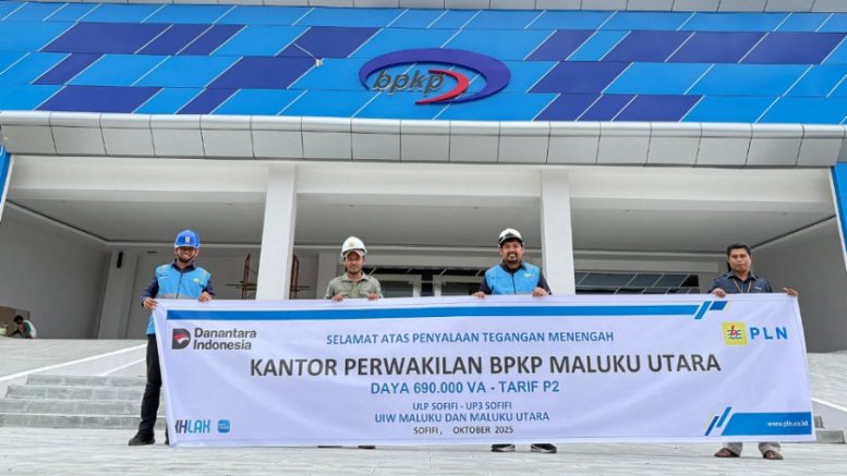 Penyalaan Listrik Kantor BPKP Maluku Utara