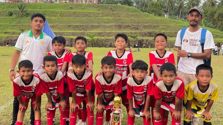 Indonesia Muda Ternate U-9 yang Meraih Juara 3 di Manado