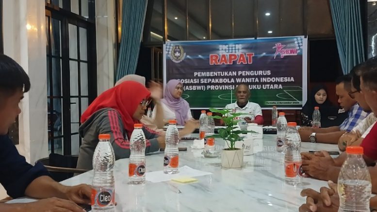 Rapat Pembentukan Pengurus ASBWI Malut